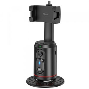 Suport HOCO K23 Face Tracking 360, Universal, Negru