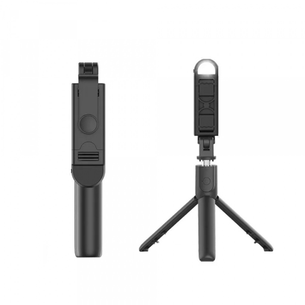 Selfie Stick Bluetooth Techsuit S05-S, Universal, Negru