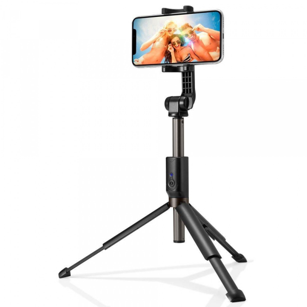 Selfie Stick Bluetooth Spigen S540w, Universal, Negru 000SS24111