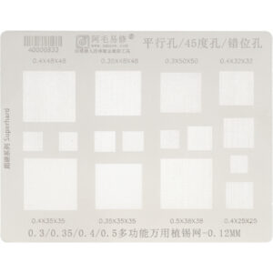 Sita BGA Amaoe, Universala (0.3 / 0.35 / 0.4 / 0.5, 0.12mm)