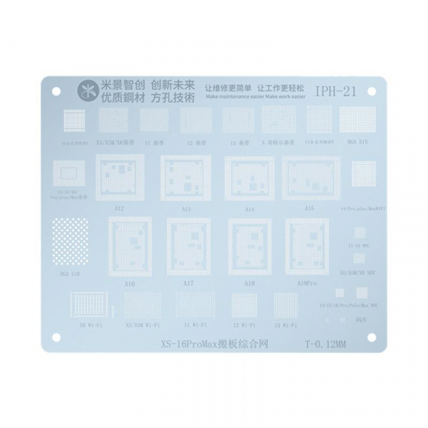 Sita BGA Mijing IPH-21pentru Apple iPhone XS - 16 Series, IC