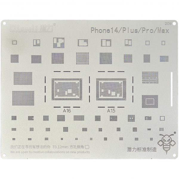 Sita BGA QIANLI QS209 pentru Apple iPhone 14 Series