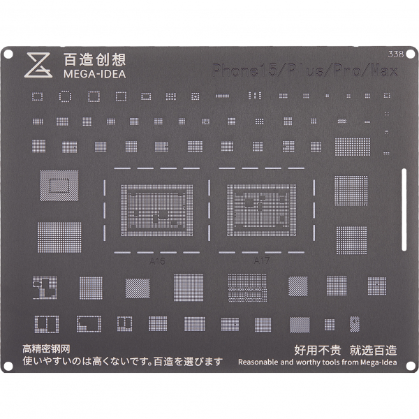 Sita BGA QIANLI QS338 pentru Apple iPhone 15 Series
