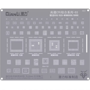 Sita BGA QIANLI QS503 pentru CPU Qualcomm SnapDragon 3 Series