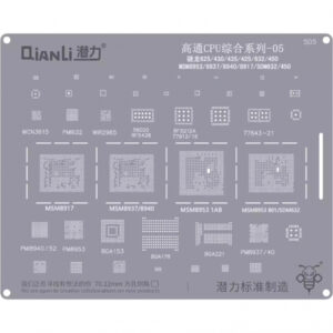 Sita BGA QIANLI QS505 pentru CPU Qualcomm SnapDragon 5 Series
