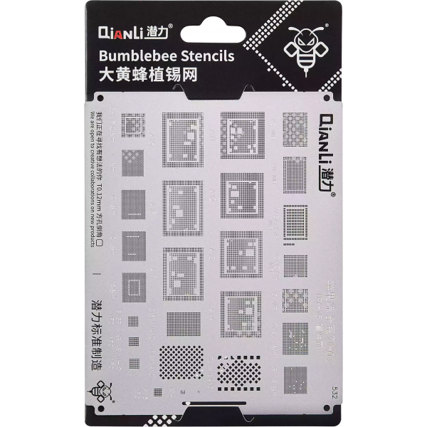 Sita BGA QIANLI QS532 pentru Apple iPhone X - 15 Series