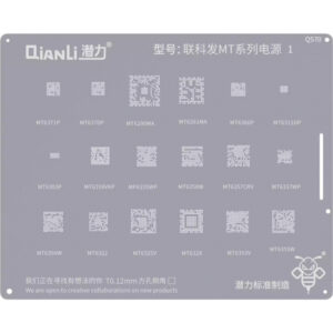Sita BGA QIANLI QS70 pentru MTK MT 1 Series