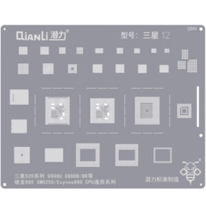 Sita BGA QIANLI QS82 pentru Samsung Galaxy S20 5G / S20 Plus 5G / S20 Ultra 5G / S20 FE 5G