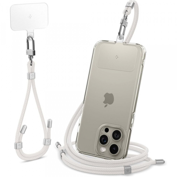 Snur Telefon Spigen Link, Alb