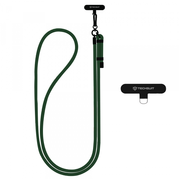 Snur Telefon Techsuit RCS1-04, Verde Satinat