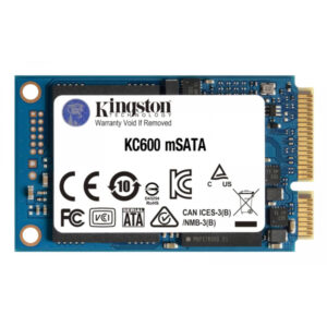 Solid State Drive (SSD) Kingston KC600, 256GB, mSATA SKC600MS/256G-SSD