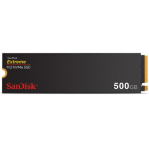 Solid State Drive (SSD) SanDisk Extreme, 500GB, NVMe M.2 2280, PCIe SDSSDX3N-500G-G26