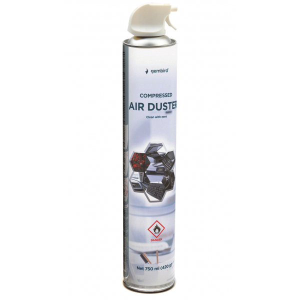 Spray Aer Comprimat Gembird, 750ml CK-CAD-FL750-01