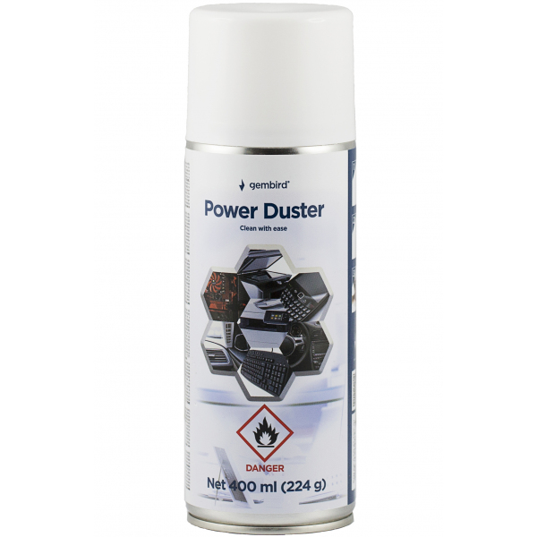 Spray Aer Comprimat Gembird, 400ml CK-CAD-FL400-01