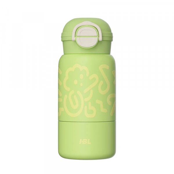 Sticla Termos Copii Techsuit THM8, 520ml, Verde