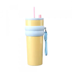 Sticla Termos Techsuit THM7, 710ml, Galbena