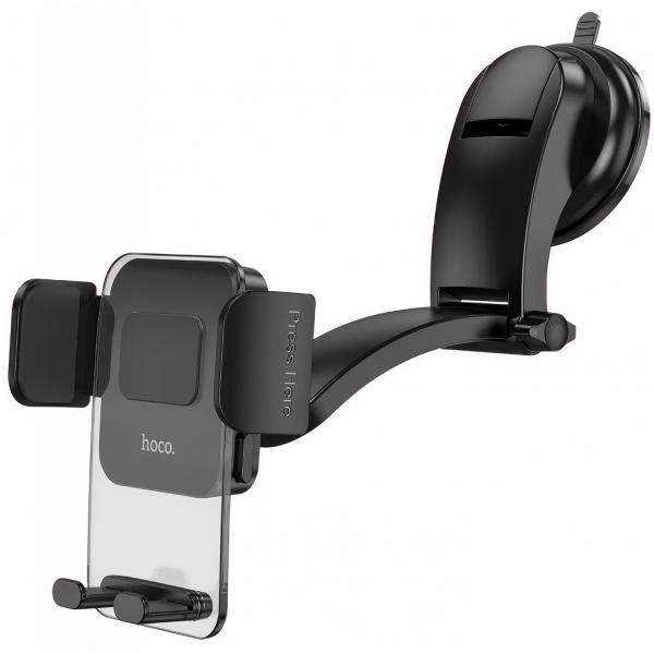 Suport Auto HOCO CA118, 4.5inch - 7inch, Negru
