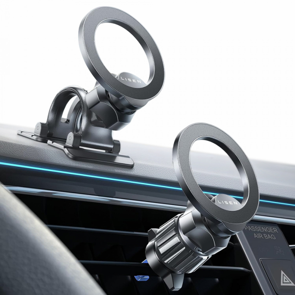 Suport Auto Magnetic Lisen, Universal, Negru YL0223110033
