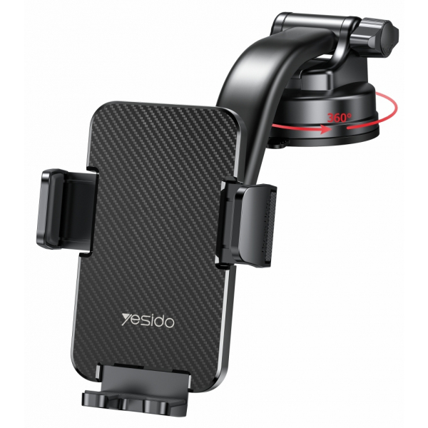 Suport Auto Yesido C172, 4inch - 7inch, Negru