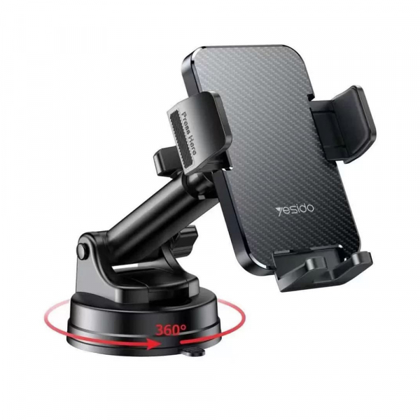 Suport Auto Yesido C173, 4.7inch - 7.2inch, Negru