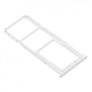 Suport SIM - Card Samsung Galaxy A21s A217, Alb, Service Pack GH98-45392B