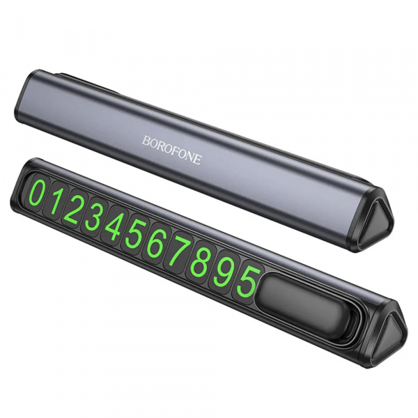 Suport Numar Telefon Auto Borofone FC3 Ronny