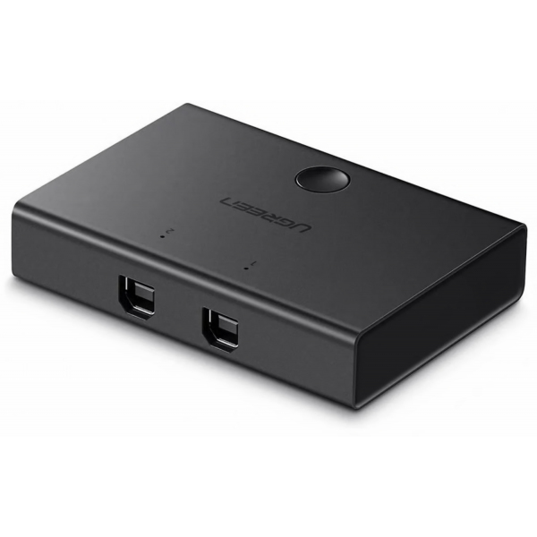 Switch USB UGREEN US158, 2 x USB-B, Negru