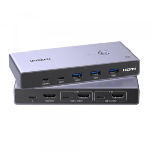 Switch Video HDMI UGREEN CM692, Gri