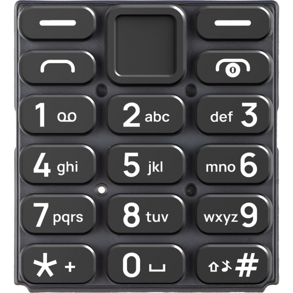 Tastatura Latina HMD 105 4G, Neagra, Service Pack 5010001015SH0