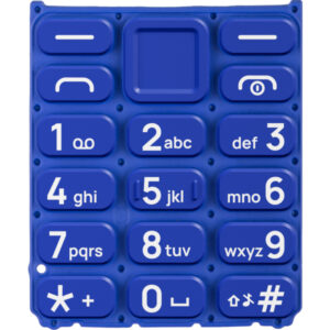 Tastatura Latina HMD 105 / Nokia 105 (2024), Albastra, Service Pack SP20Z14Z1454S