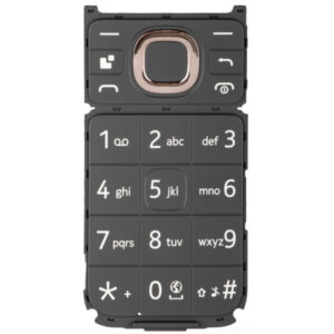 Tastatura Latina HMD 2660 Flip, Neagra, Service Pack 5010001153SH0