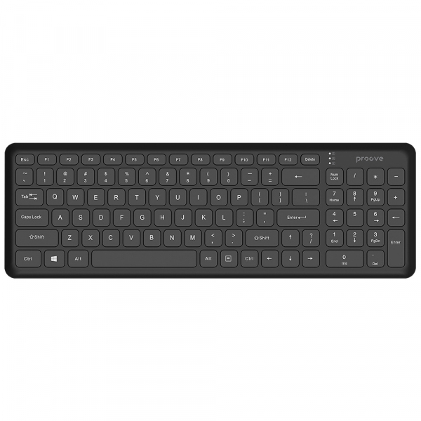 Tastatura Wireless Proove Classic Code, Neagra KBCDEN00003001