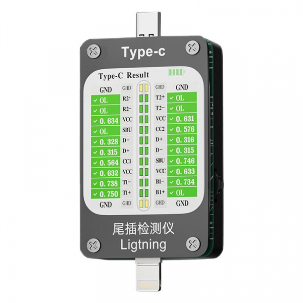 Tester Service Best VB-U4, Lightning / USB-C