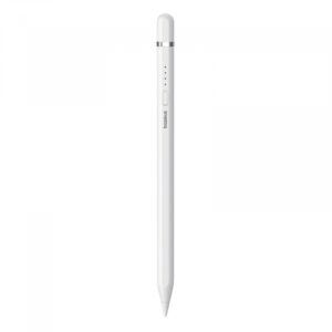Touch Pen Baseus Smooth Writing 2 Series pentru Apple iPad, Versiune Plug-In Activ, Alb P80015806211-00