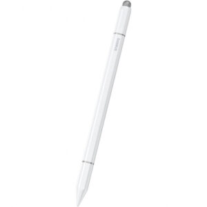 Touch Pen Baseus Smooth Writing 3 Magnetic 3in1 Series, Versiune Pasiv, Alb P80080801211-00