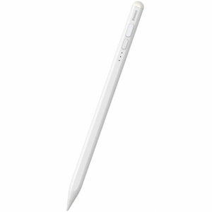 Touch Pen Baseus Smooth Writing 2 Series pentru Apple iPad, Versiune Activ, Alb SXBC060502