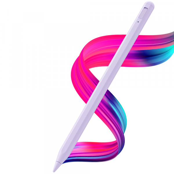 Touch Pen Techsuit AC10SH pentru Apple iPad, Versiune Activ, Mov