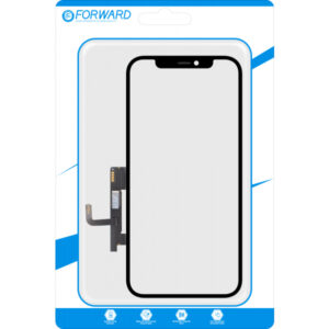 Touchscreen Forward Guard OCA pentru Apple iPhone 12 / 12 Pro, Negru