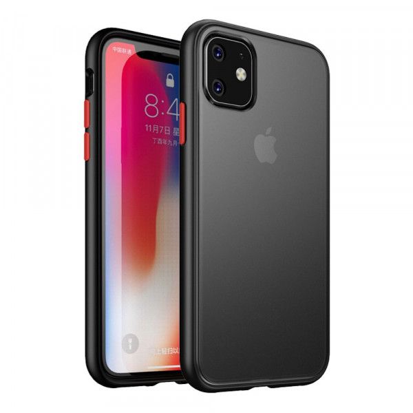 Husa Protectie Telefon iPhone 11 Plastic Neagra