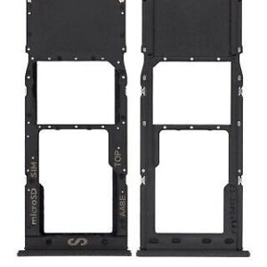 Suport Sim Samsung Galaxy A02, A022 Negru