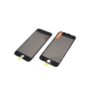 Geam cu Rama + OCA + Polarizator Apple iPhone 7 Negru