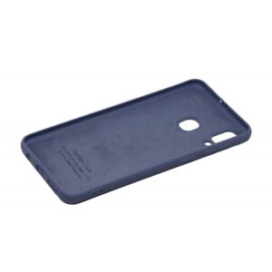 Husa Silicone Case Samsung Galaxy M20, SM M205 Albastra