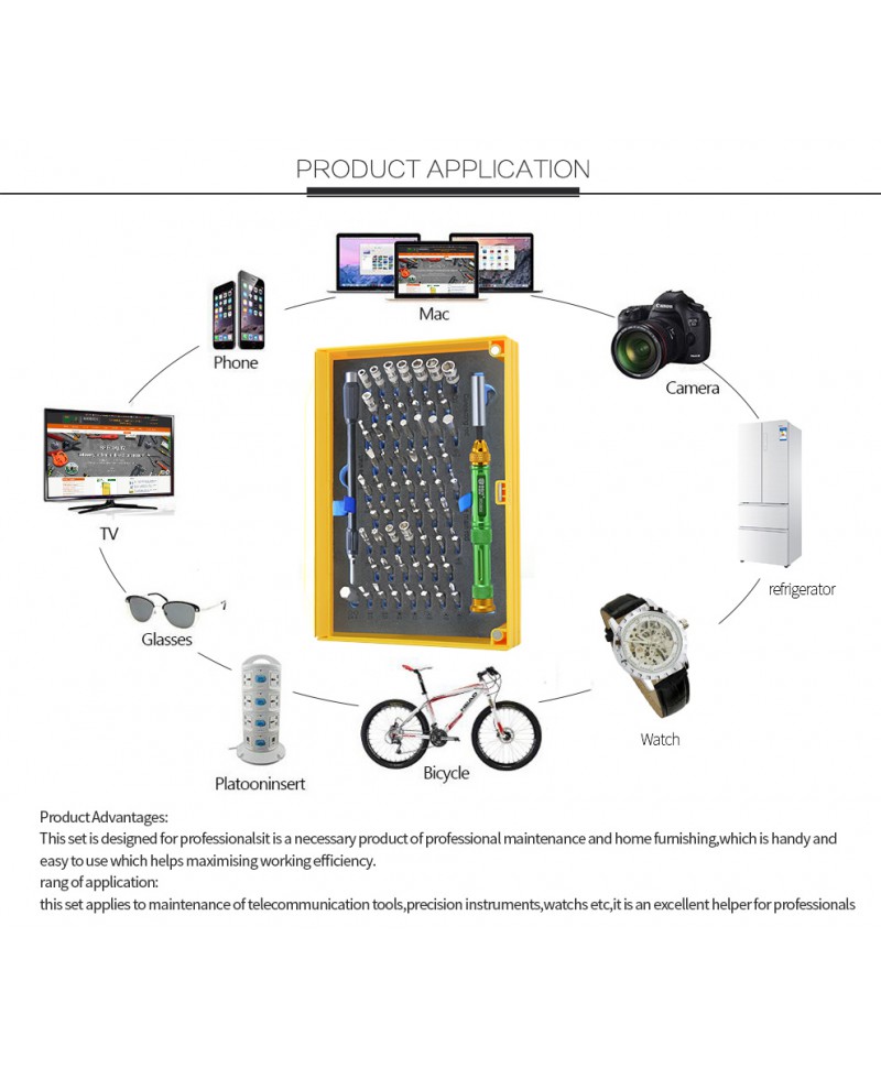 Trusa Surubelnite BST-8928, iPhone, iPad and laptop