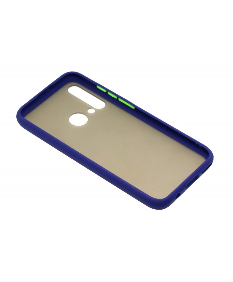Husa Soft Touch Huawei Nova P40 Lite E Albastra