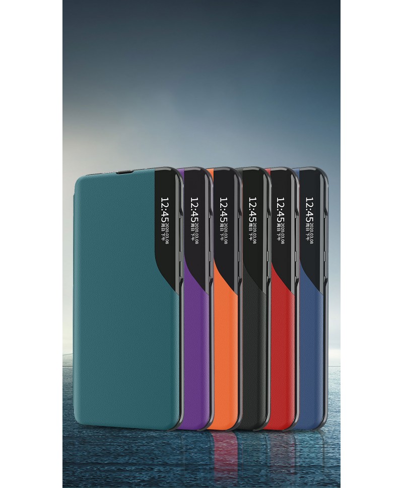 Husa Flip Cover Huawei P40 Lite E Neagra
