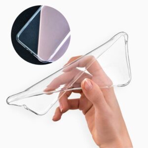 Husa Apple iPhone 15 Plus Clear Silicone Transparent
