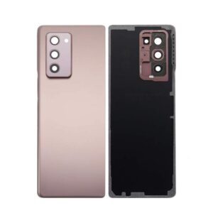 Capac Baterie Samsung Galaxy Z Fold2 5G, F916 Cu Geam Camera Mystic Bronze