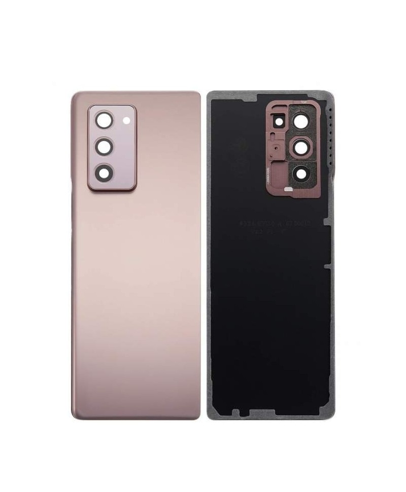 Capac Baterie Samsung Galaxy Z Fold2 5G, F916 Cu Geam Camera Mystic Bronze