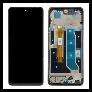 Ecran LCD Display Cu Rama Realme C67 4G, Black Rock