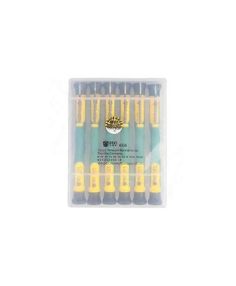 Set Surubelnite BST-666, 12in1 Telefoane, PC, Tableta